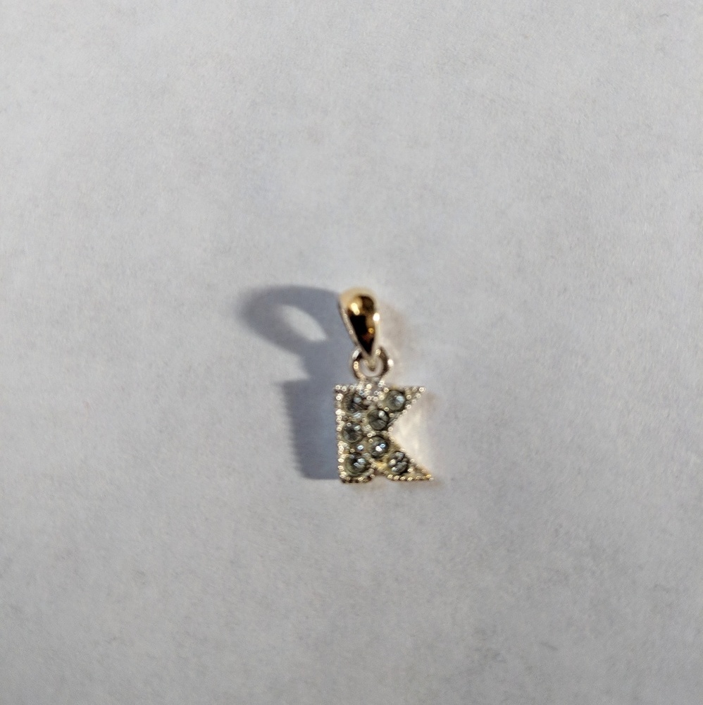 "K" pendant for necklace